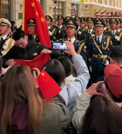 中国排面三次惊艳亮相莫斯科红场，展现大国风采